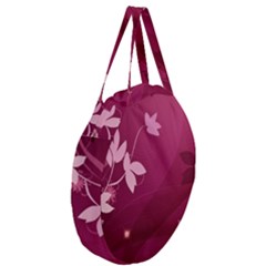 Giant Round Zipper Tote 