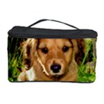 Puppy In Grass Cosmetic Storage Case