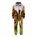 Puppy In Grass Hooded Jumpsuit (Kids)