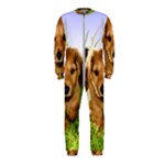 Puppy In Grass OnePiece Jumpsuit (Kids)