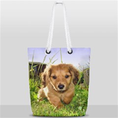 Full Print Rope Handle Tote (Small) 