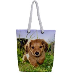 Full Print Rope Handle Tote (Small) 