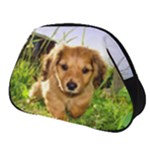 Puppy In Grass Full Print Accessory Pouch (Small)