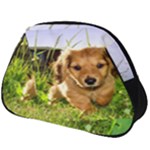 Puppy In Grass Full Print Accessory Pouch (Big)