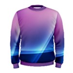 Purple Blue Wave Men s Sweatshirt