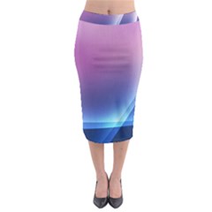 Midi Pencil Skirt 