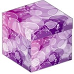 Purple Bubble Art Storage Stool 12 