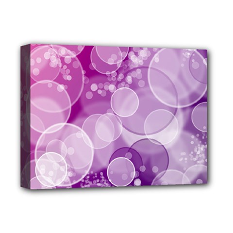 Purple Bubble Art Deluxe Canvas 16  x 12  (Stretched)  from ArtsNow.com