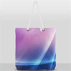 Full Print Rope Handle Tote (Large) 