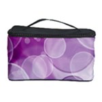 Purple Bubble Art Cosmetic Storage Case