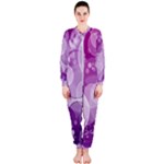 Purple Bubble Art OnePiece Jumpsuit (Ladies)