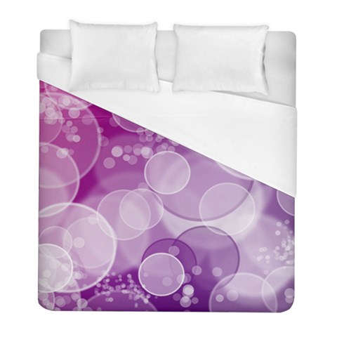 Purple Bubble Art Duvet Cover (Full/ Double Size) from ArtsNow.com