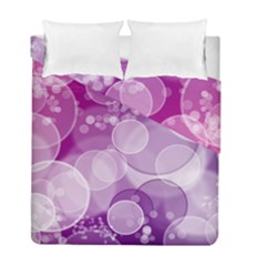 Purple Bubble Art Duvet Cover Double Side (Full/ Double Size) from ArtsNow.com