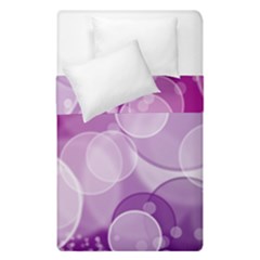 Purple Bubble Art Duvet Cover Double Side (Single Size) from ArtsNow.com