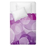 Purple Bubble Art Duvet Cover Double Side (Single Size)