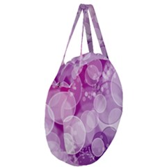 Giant Round Zipper Tote 