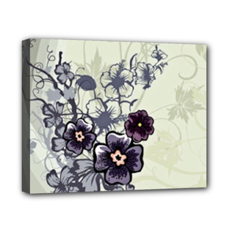 Purple Flower Art Canvas 10  x 8  (Stretched) from ArtsNow.com