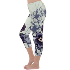 Capri Winter Leggings  Back