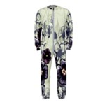 Purple Flower Art OnePiece Jumpsuit (Kids)