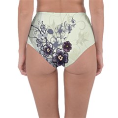 Reversible High-Waist Bikini Bottoms 