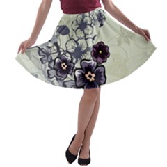 A-line Skater Skirt 