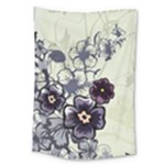 Purple Flower Art Large Tapestry