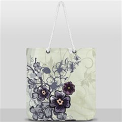 Full Print Rope Handle Tote (Large) 