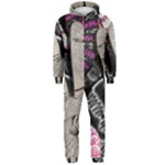 Peace Hand Art Hooded Jumpsuit (Men)