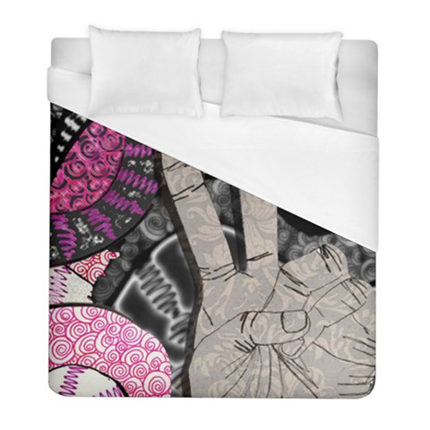 Peace Hand Art Duvet Cover (Full/ Double Size) from ArtsNow.com