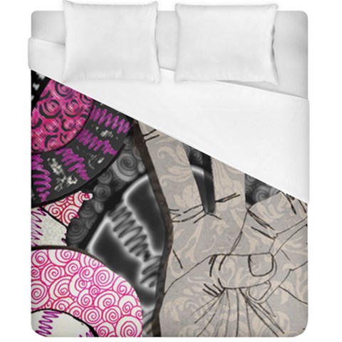 Peace Hand Art Duvet Cover (California King Size) from ArtsNow.com