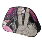 Peace Hand Art Full Print Accessory Pouch (Small)