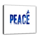 Peace Bird Deluxe Canvas 24  x 20  (Stretched)