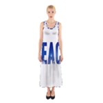 Peace Bird Sleeveless Maxi Dress