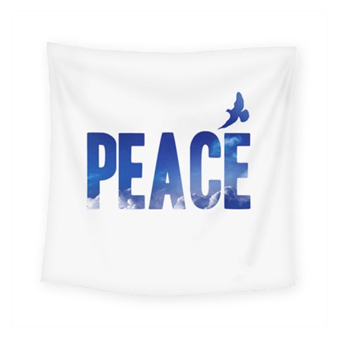 Peace Bird Square Tapestry (Small) from ArtsNow.com