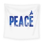 Peace Bird Square Tapestry (Large)