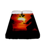 Ninja Sunset Fitted Sheet (Full/ Double Size)