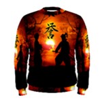 Ninja Sunset Men s Sweatshirt