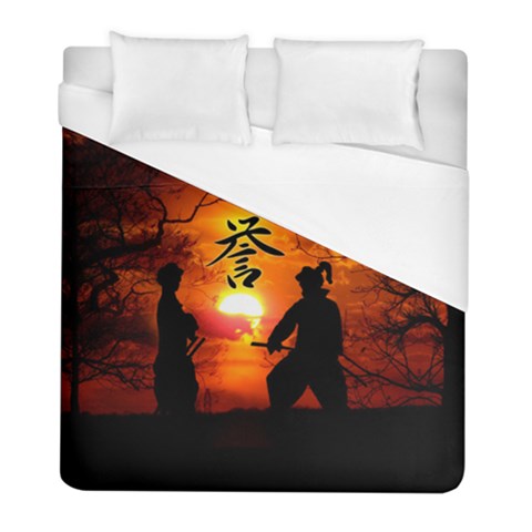 Ninja Sunset Duvet Cover (Full/ Double Size) from ArtsNow.com