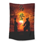 Ninja Sunset Small Tapestry