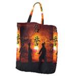 Ninja Sunset Giant Grocery Tote