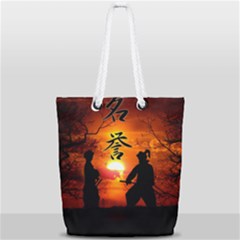 Full Print Rope Handle Tote (Small) 