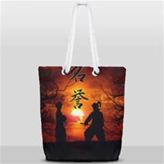 Full Print Rope Handle Tote (Small) 