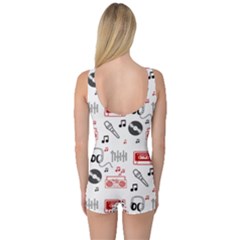 One Piece Boyleg Swimsuit 