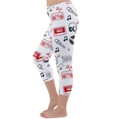 Capri Winter Leggings  Back