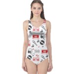 Music Is My Life One Piece Swimsuit