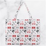 Music Is My Life Zipper Medium Tote Bag