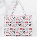 Zipper Medium Tote Bag Front