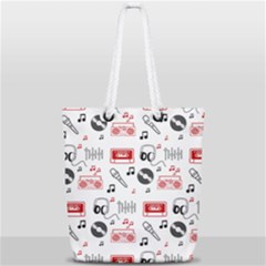 Full Print Rope Handle Tote (Small) 