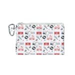 Music Is My Life Canvas Cosmetic Bag (Small)