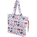 Music Is My Life Drawstring Tote Bag